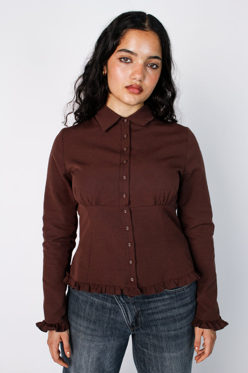 The Maria ruffle blouse by Ruuhi